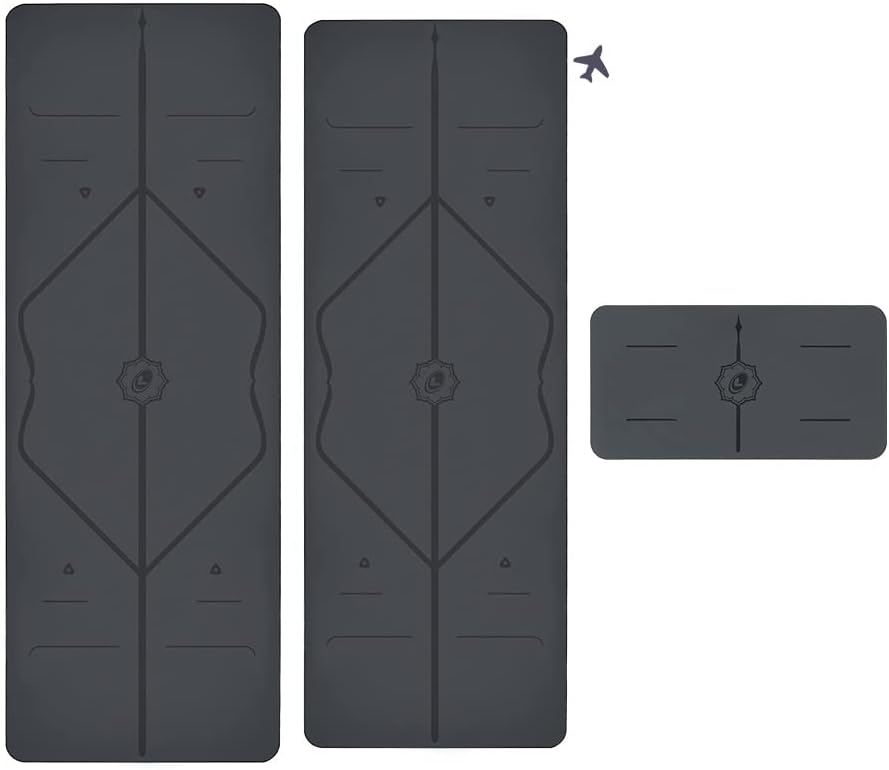 Travel Eco-Friendly Non-Slip Yoga Mat Bundle