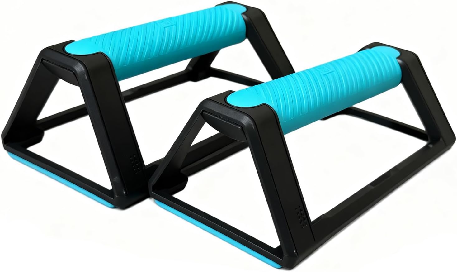 Wrist-Friendly Push-Up Bars with Anti-Slip Triangular Stable Design, Calisthenics Floor Training Handles for Men and Women
