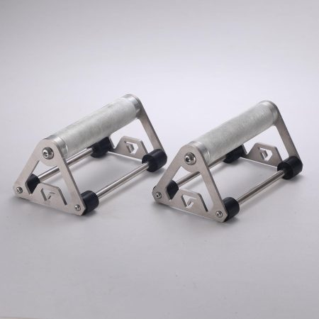 Push-Up Stand Pair with Aluminum Alloy Grips and Anti-Slip Silicone Pads, Heavy-Duty Strength Training Handles