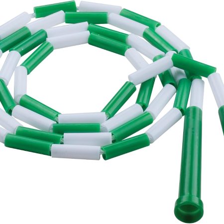 Classic Plastic Segmented Beaded Jump Ropes - Phys. Ed, Gym, Fitness and Recreational Use - Multiple Styles