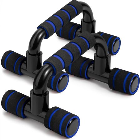 2-Pack Ergonomic Portable Push-Up Bars, Non-Slip Handles for Floor and Home Strength Workouts for Men and Women